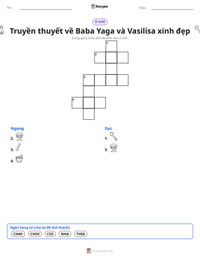 Xem trước tài liệu in sẵn Truyền thuyết về Baba Yaga và Vasilisa xinh đẹp