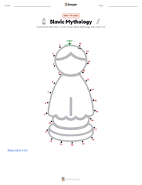 Slavic Mythology printable worksheet preview