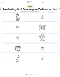 Xem trước tài liệu in sẵn Truyền thuyết về Baba Yaga và Vasilisa xinh đẹp