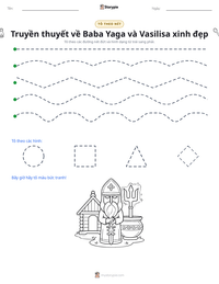 Xem trước tài liệu in sẵn Truyền thuyết về Baba Yaga và Vasilisa xinh đẹp