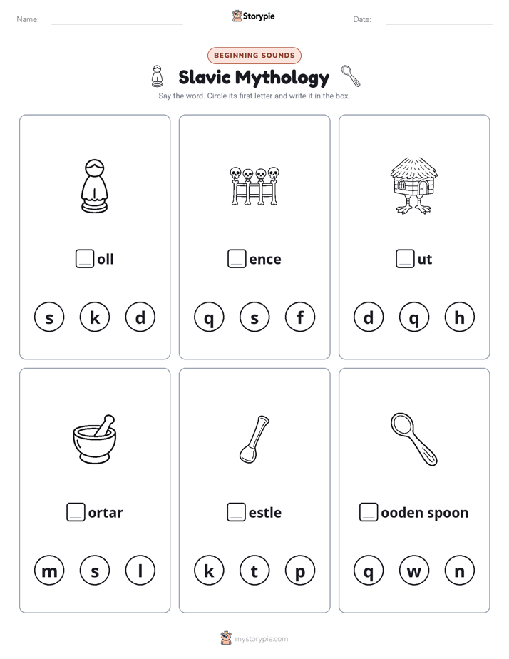 Beginning Sounds