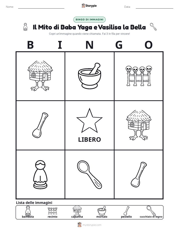 Bingo delle Immagini
