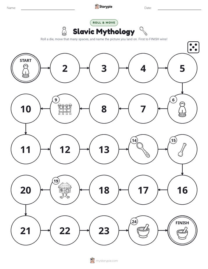 Roll & Move Game