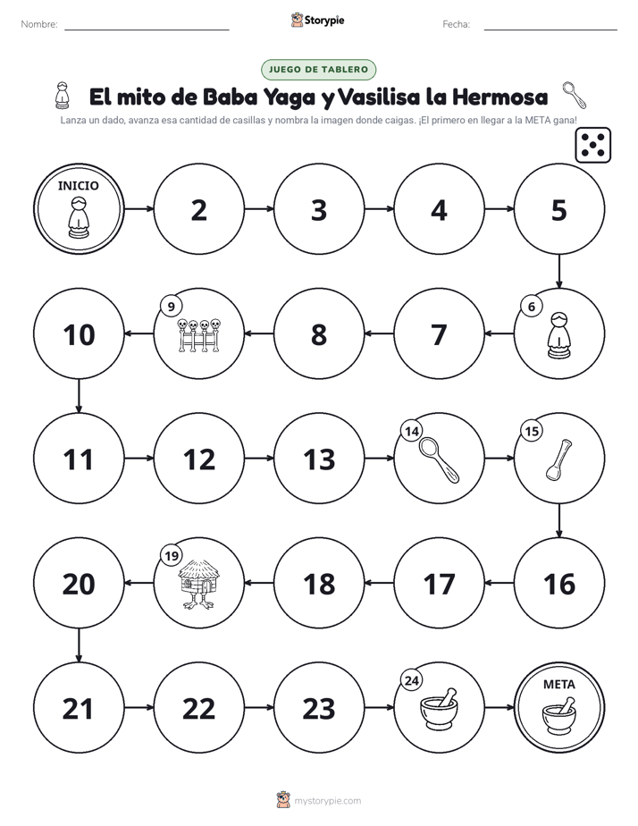Juego de Rueda y Avanza