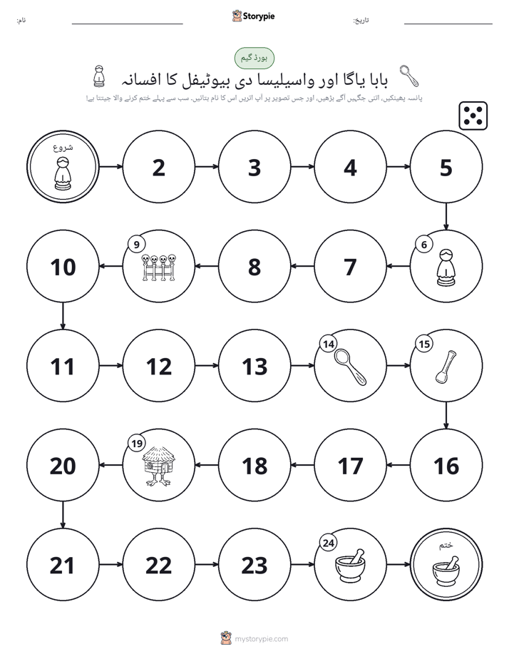 رول اور منتقل کریں کھیل