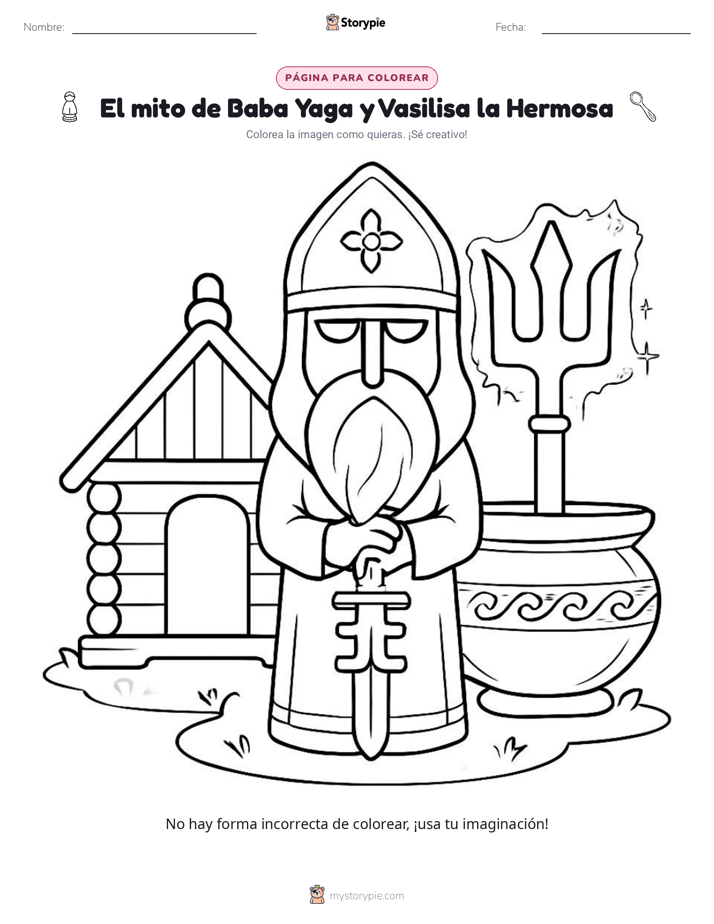 Página para Colorear
