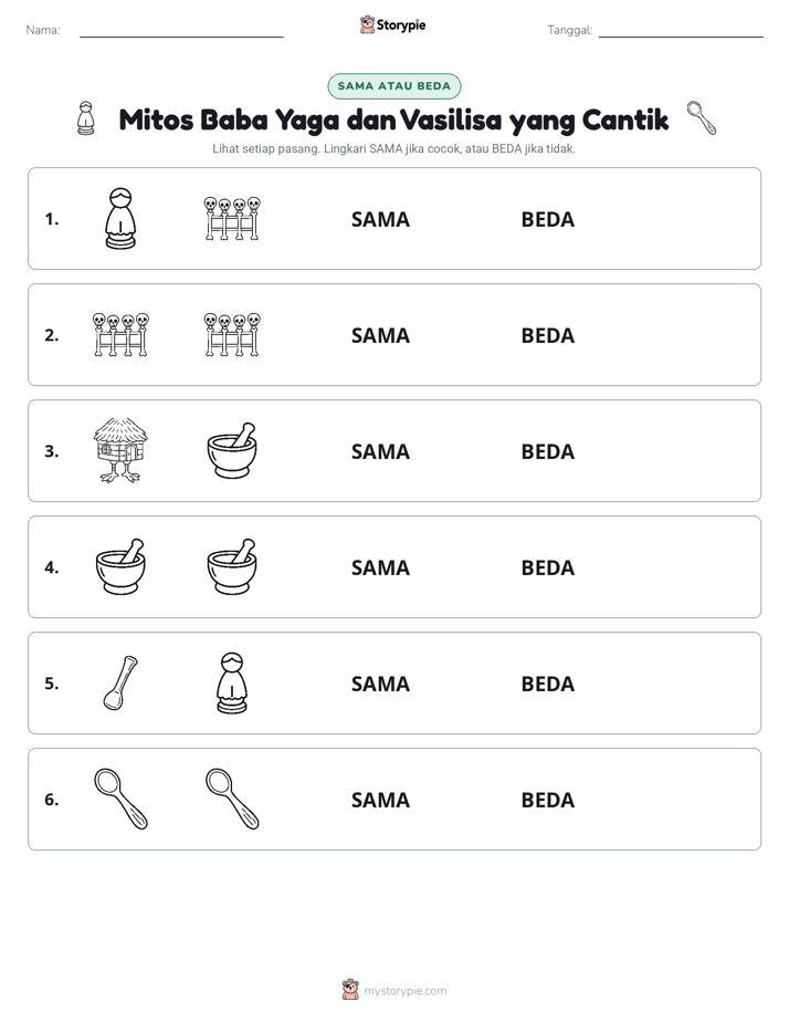 Sama atau Berbeda