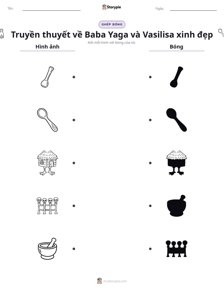 Ghép Hình Bóng