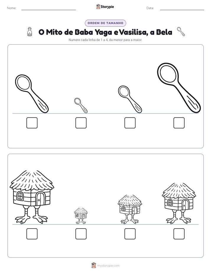 Ordem de Tamanho