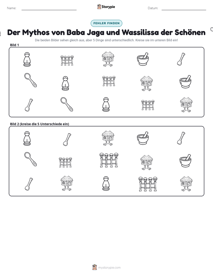 Finde den Unterschied