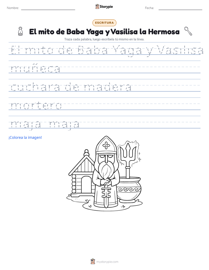 Práctica de Escritura