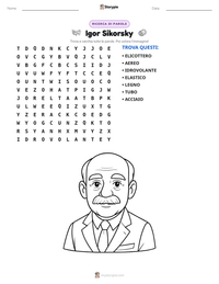 Anteprima della scheda stampabile di Igor Sikorsky
