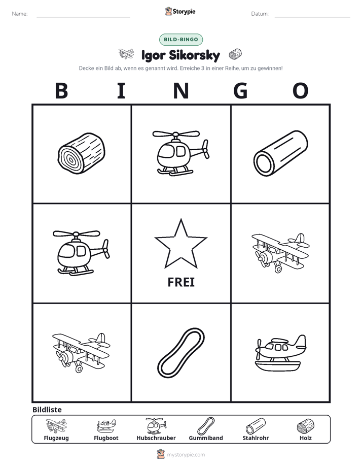 Bild-Bingo