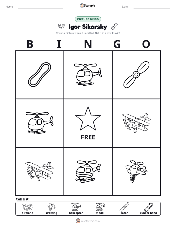 Picture Bingo