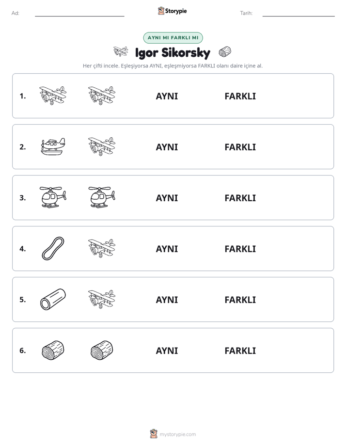 Aynı mı Farklı mı