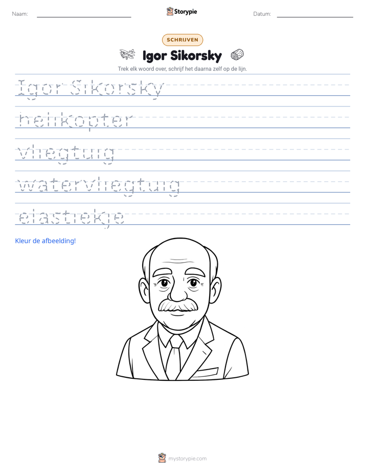 Schrijf Oefening