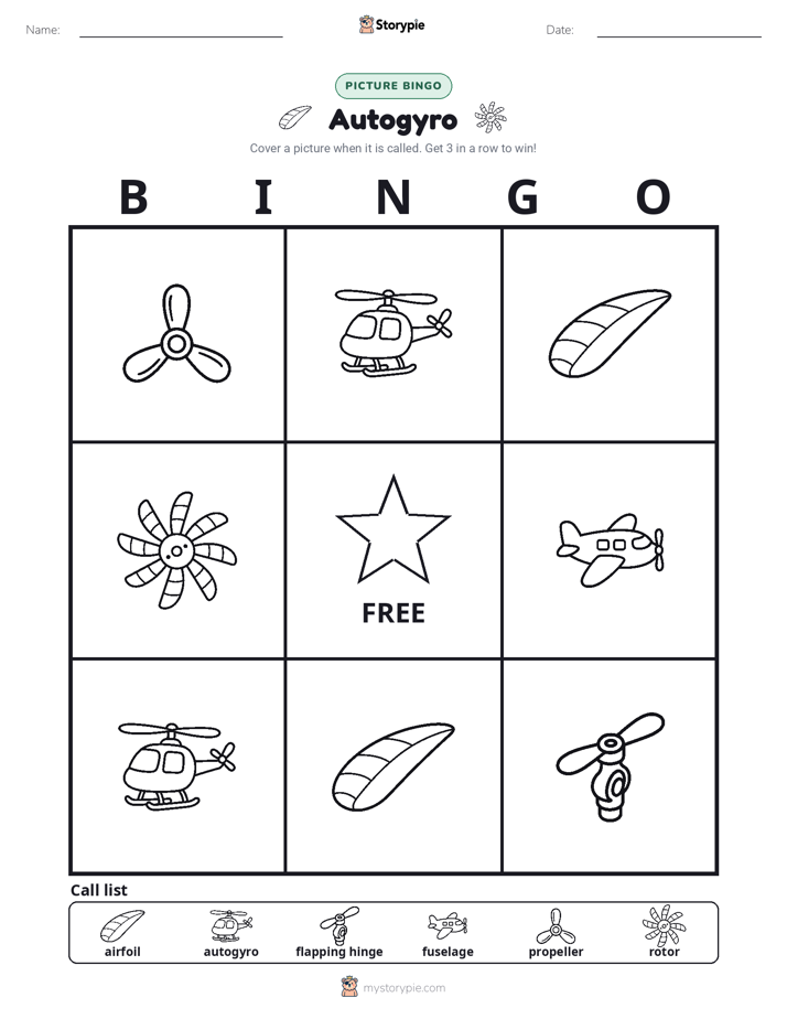 Picture Bingo