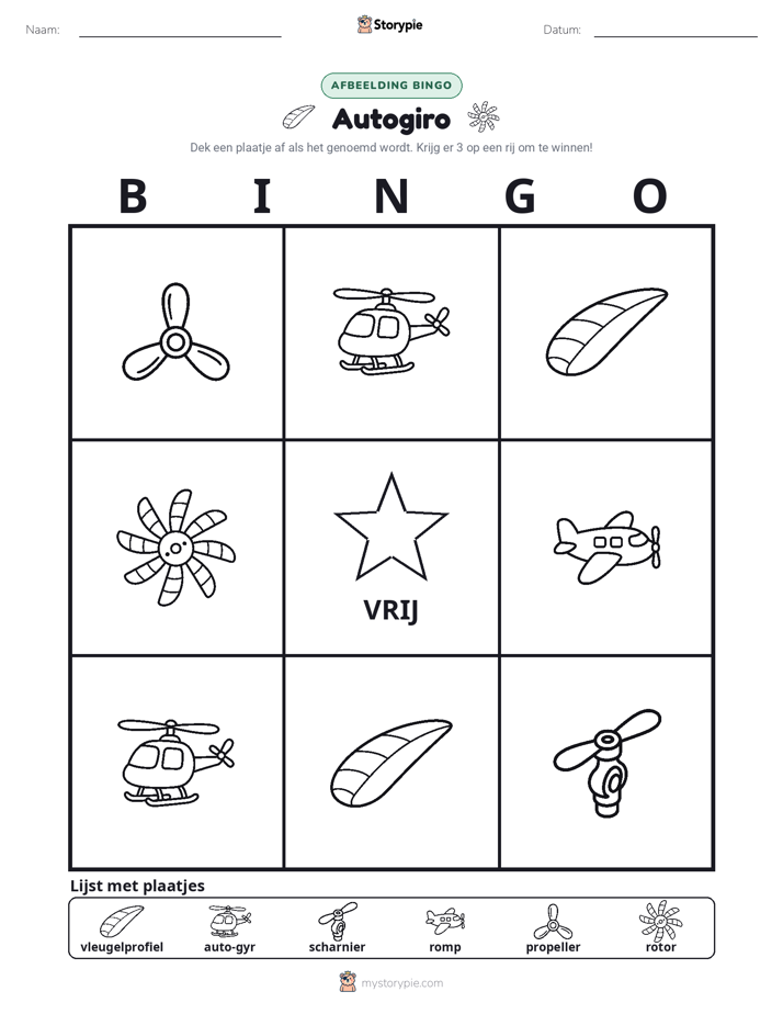 Afbeelding Bingo