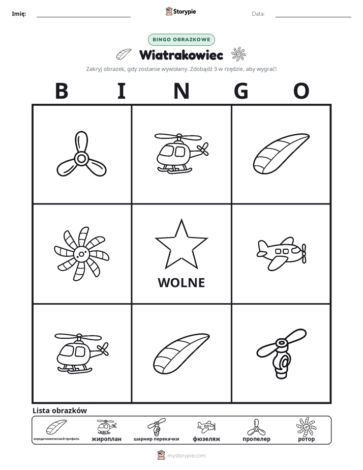 Bingo obrazkowe