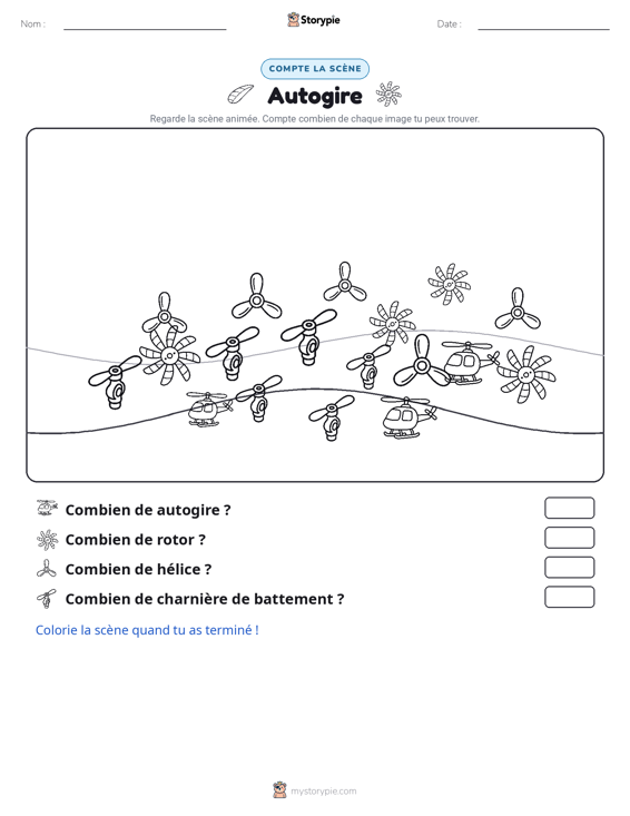 Scène de Comptage