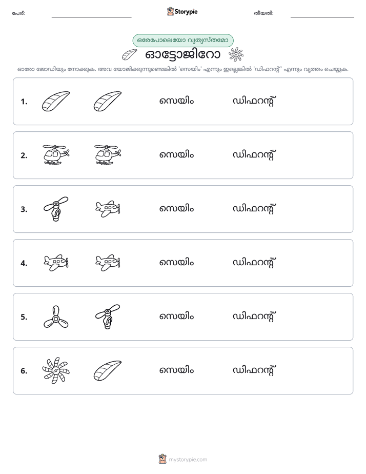 ഒന്നോ വ്യത്യാസമോ