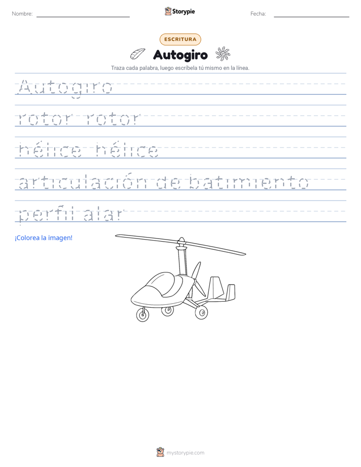 Práctica de Escritura