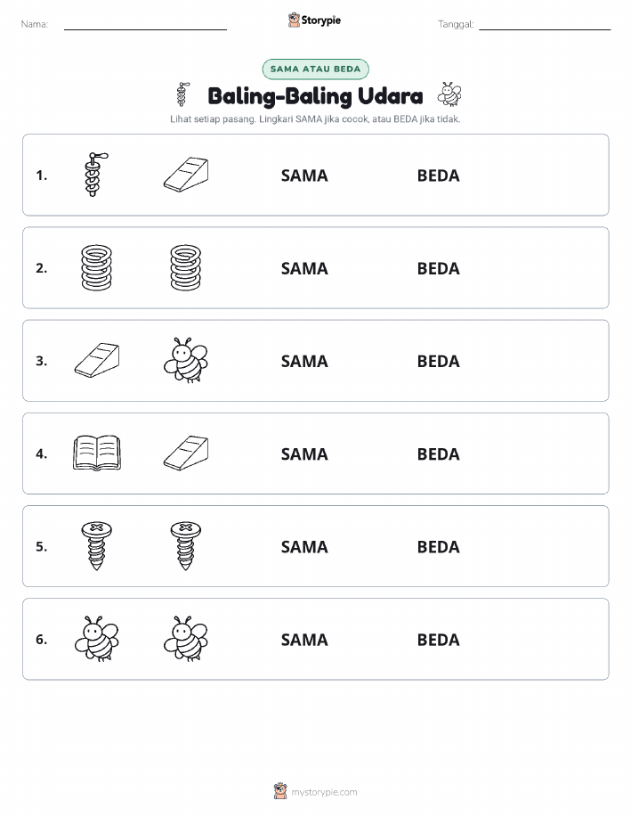 Sama atau Berbeda