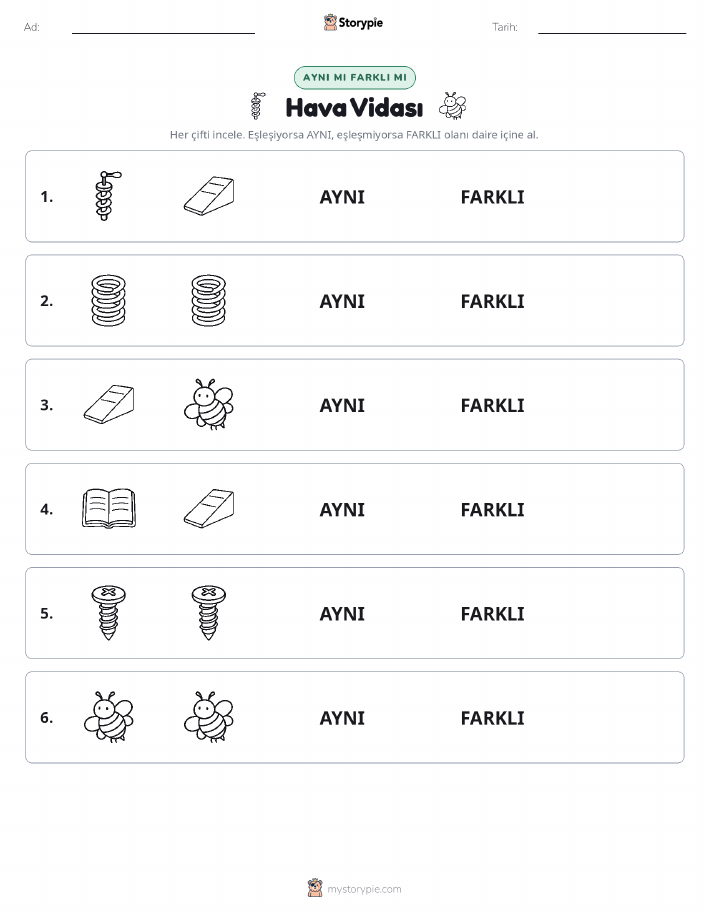 Aynı mı Farklı mı