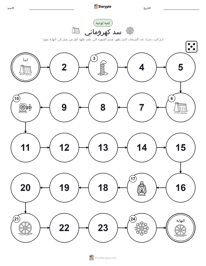 لعبة لف و تحرك