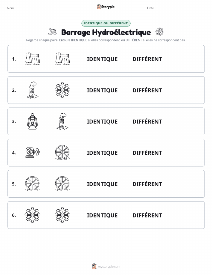 Identique ou Différent