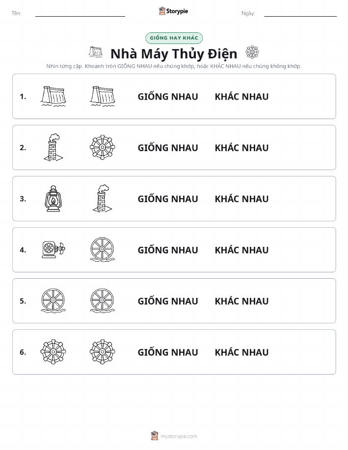 Giống Hay Khác