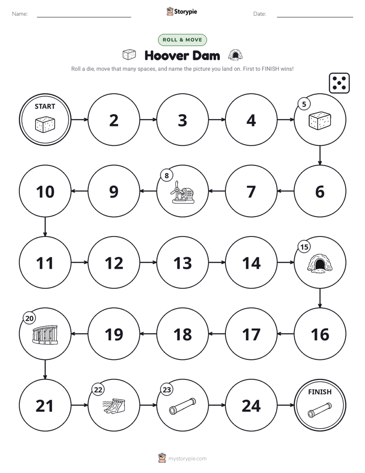 Roll & Move Game