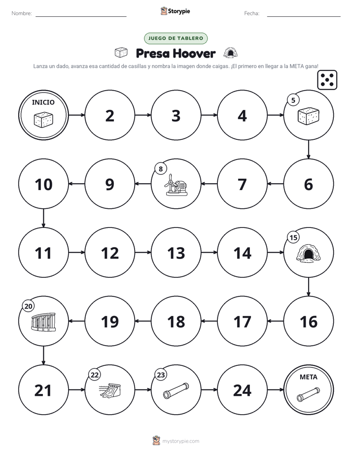 Juego de Rueda y Avanza