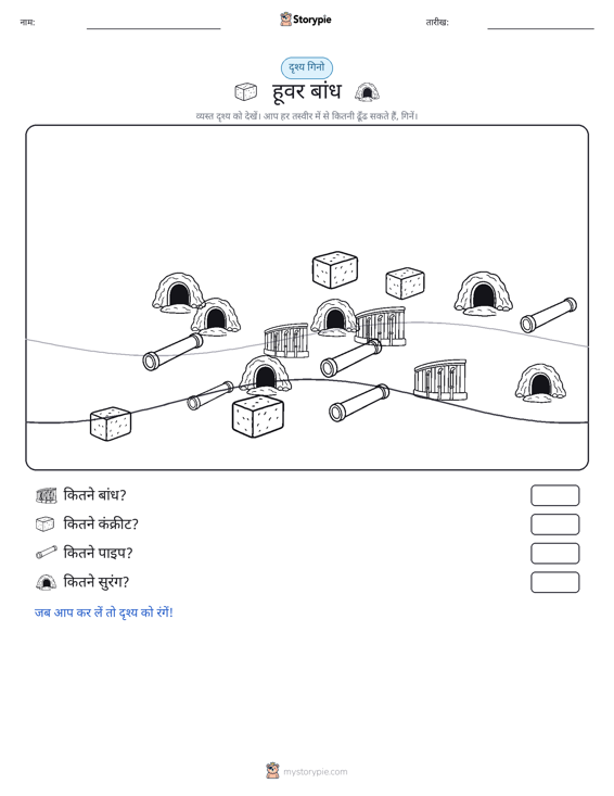 गिनती दृश्य