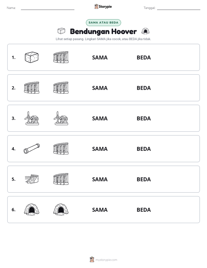 Sama atau Berbeda