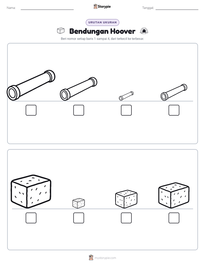 Urutan Ukuran