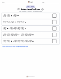 Induction Cooktop printable worksheet preview