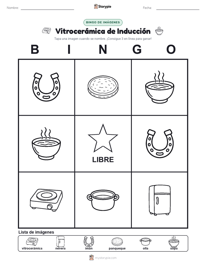 Bingo de Imágenes