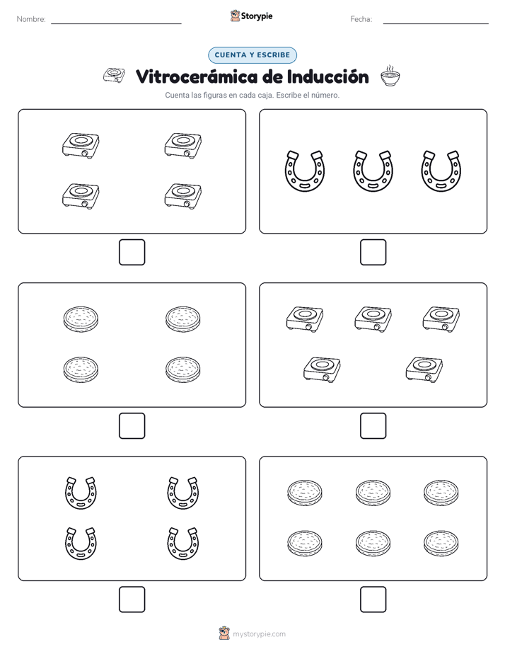 Cuenta y Escribe