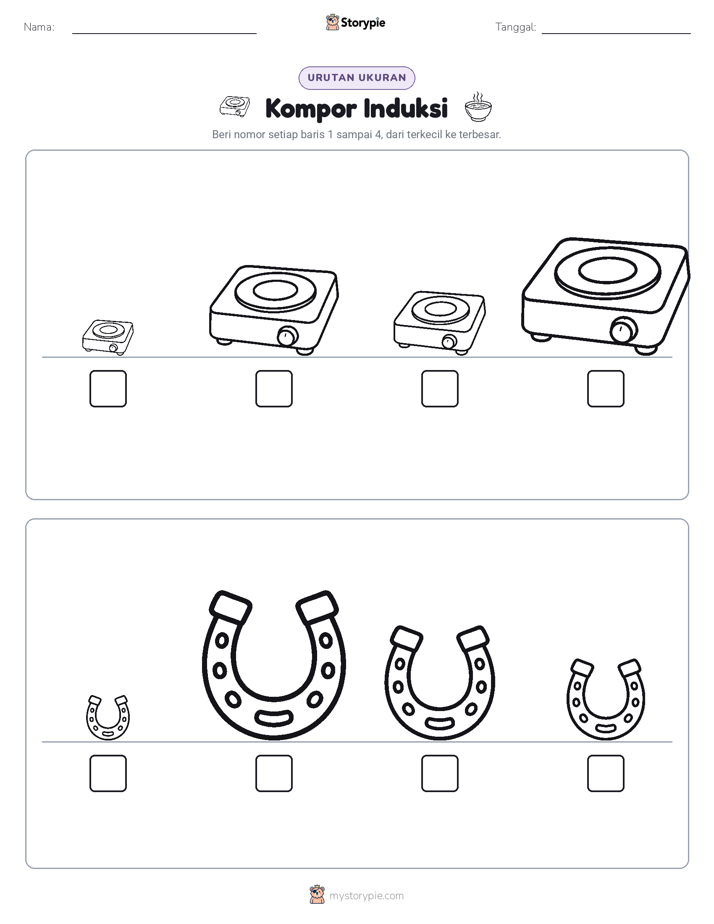 Urutan Ukuran