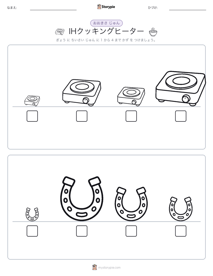 サイズ順