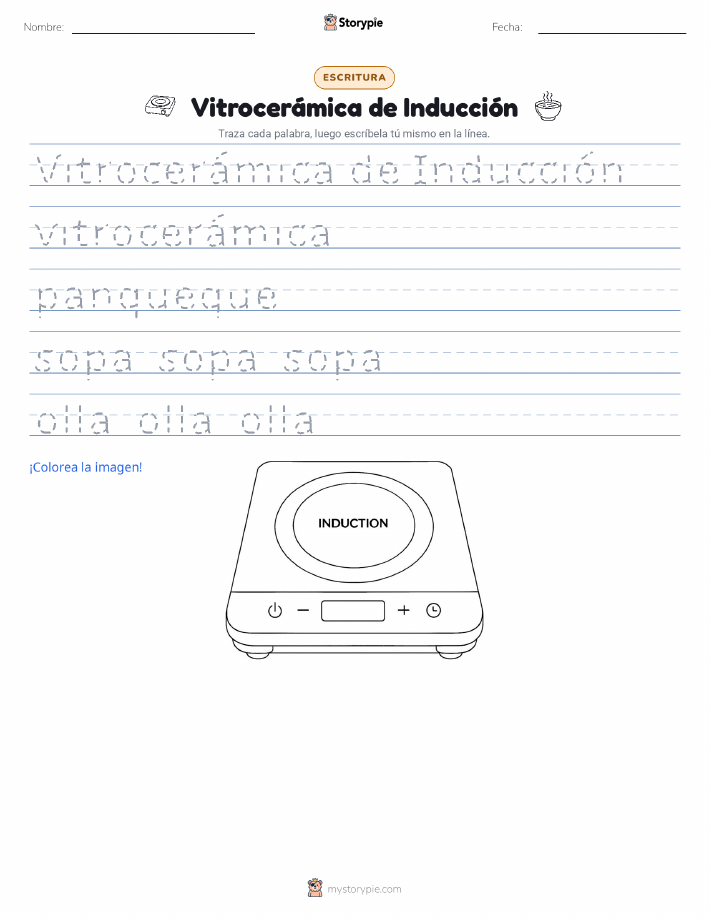Práctica de Escritura