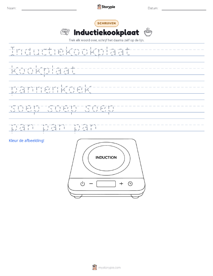 Schrijf Oefening