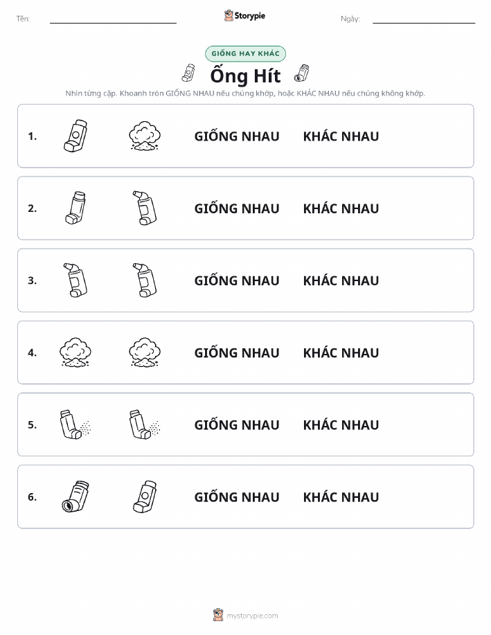 Giống Hay Khác