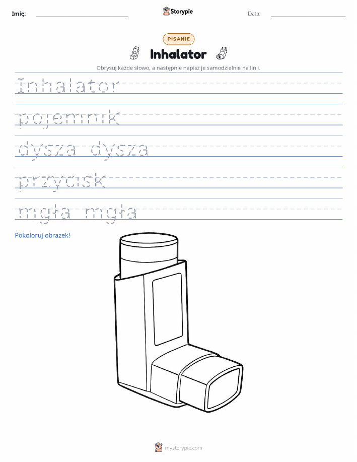 Ćwiczenie Pisania