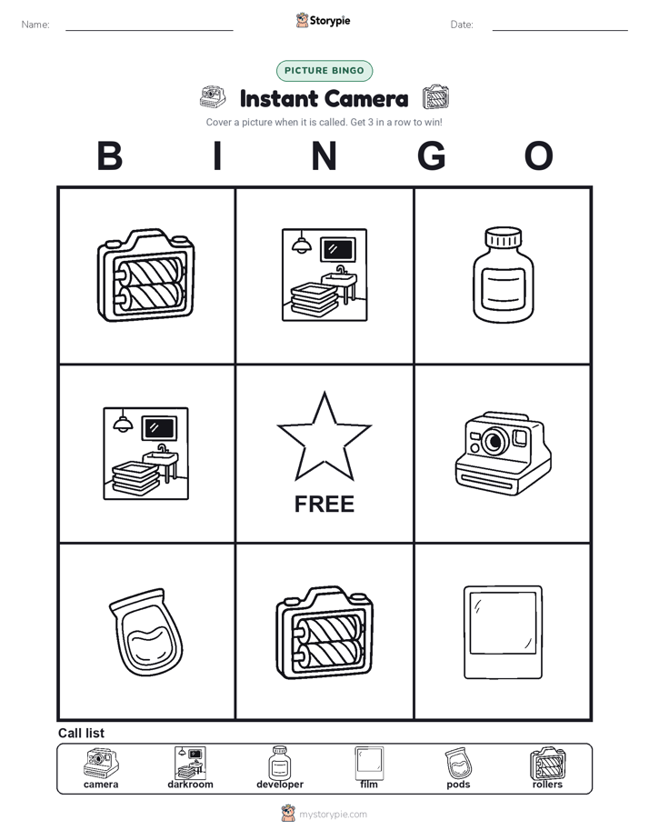 Picture Bingo