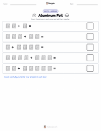 Aluminum Foil printable worksheet preview