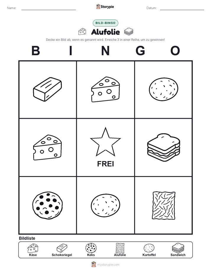 Bild-Bingo