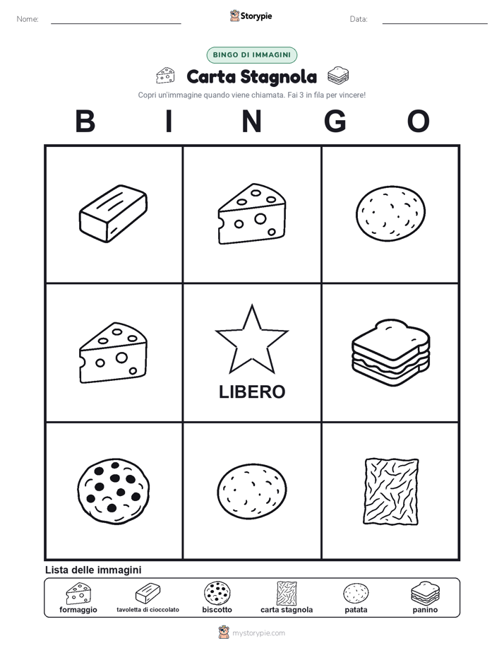 Bingo delle Immagini