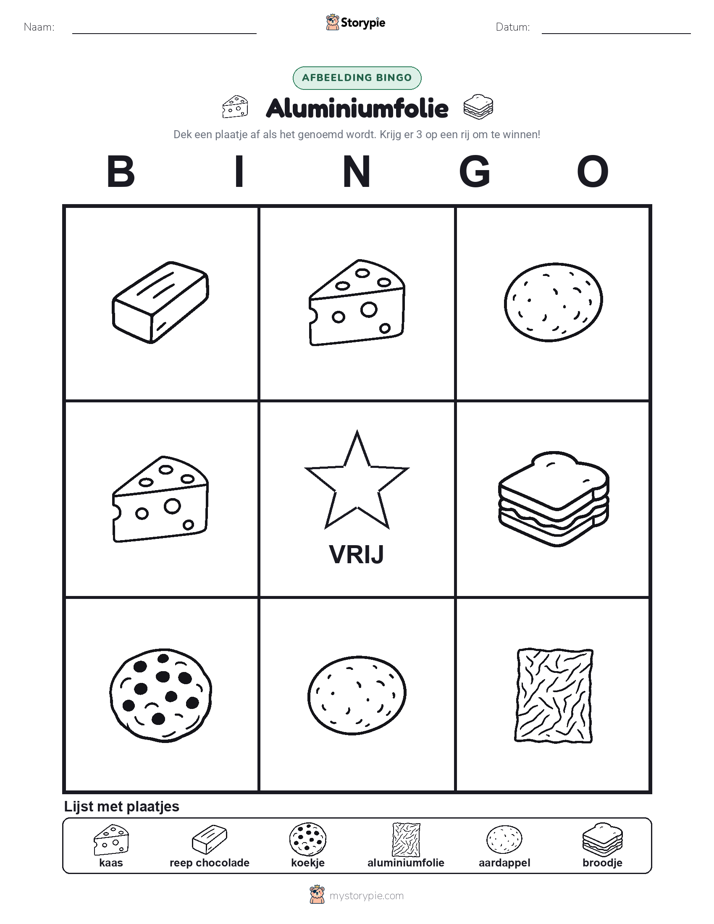 Afbeelding Bingo